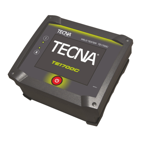 TECNA TE1700C Bedienungsanleitung