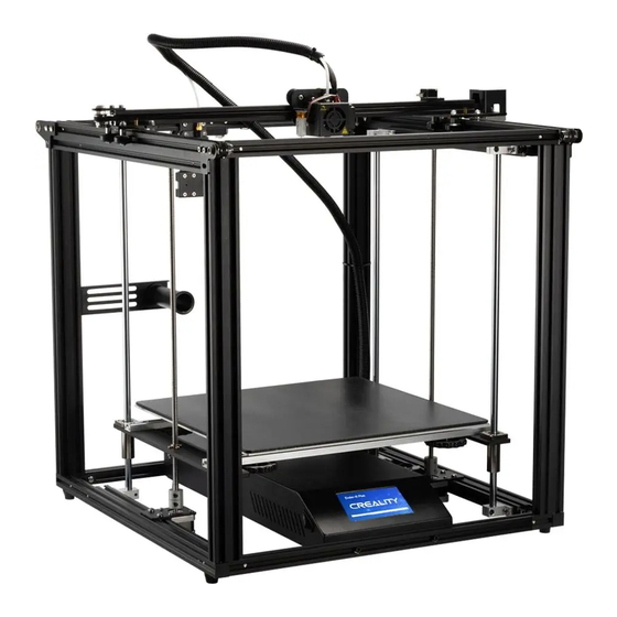 Ender CREALITY 5 Plus Handbuch