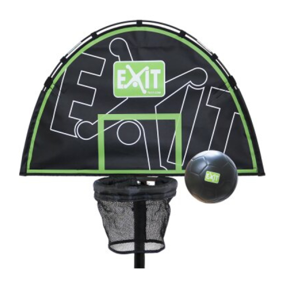 EXIT Toys Basketball Hoop Gebrauchsanweisung