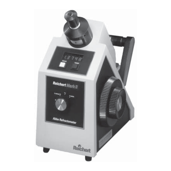 Reichert ABBE MARK II Gebrauchsanleitung
