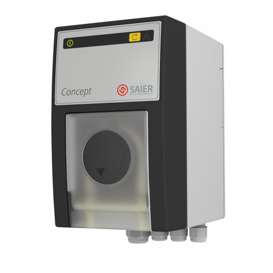 SAIER Concept 2105 Betriebsanleitung
