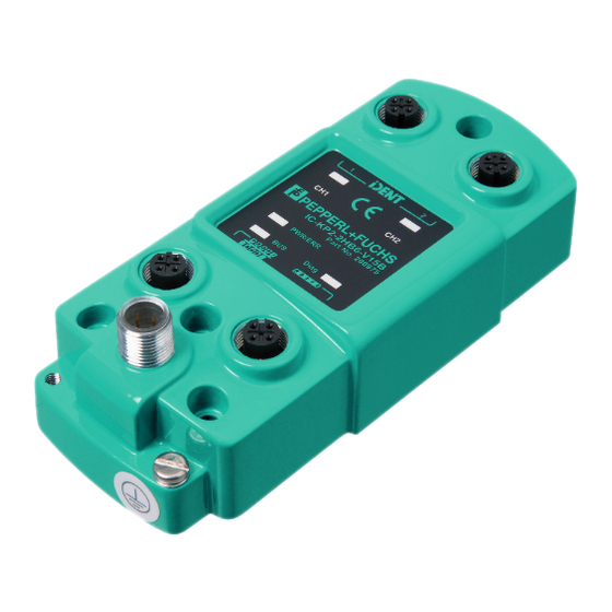 Pepperl+Fuchs IC-KP2-2HB6-V15B Handbuch