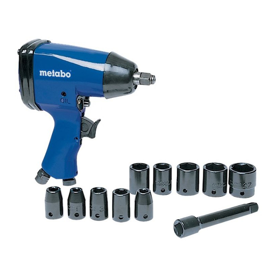 Metabo SR 120 SET 1/2 Betriebsanleitung