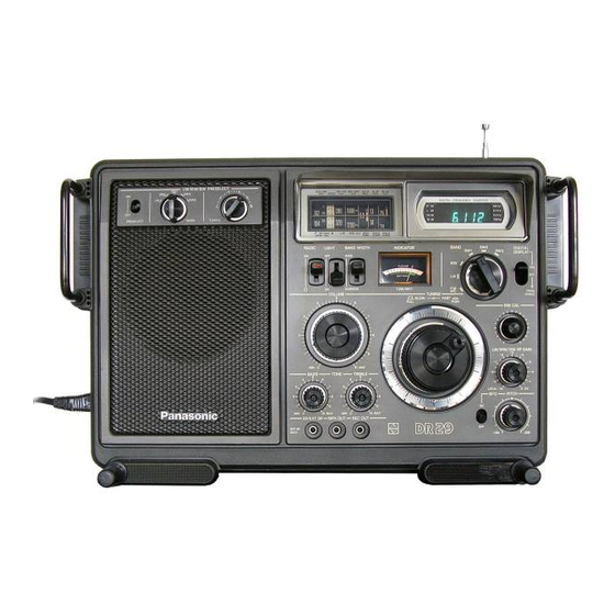 Panasonic RF-2900LBS Service