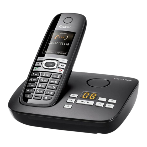 Gigaset CX610ISDN Handbuch
