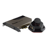 Creative SoundBlaster AE-7 Bedienungsanleitung