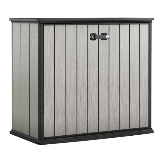 Keter PATIO-STORE Gebrauchsanleitung