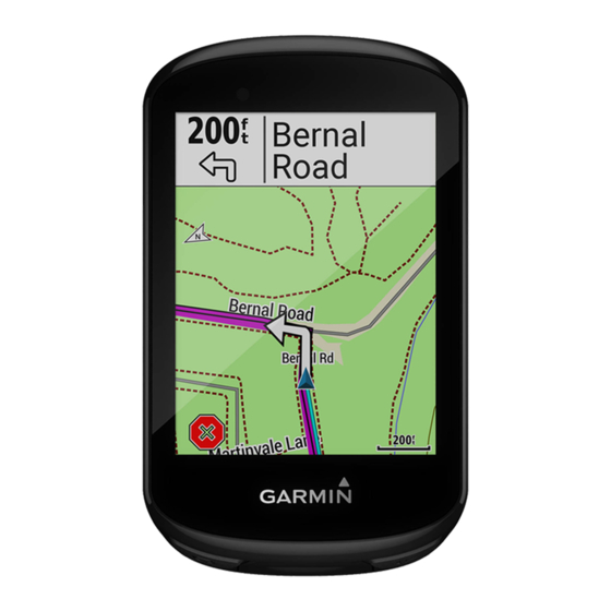 Garmin EDGE 830 Benutzerhandbuch