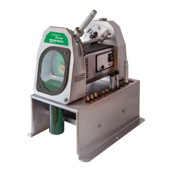 Migatronic GREEN POINTER PRO CUT Betriebsanleitung