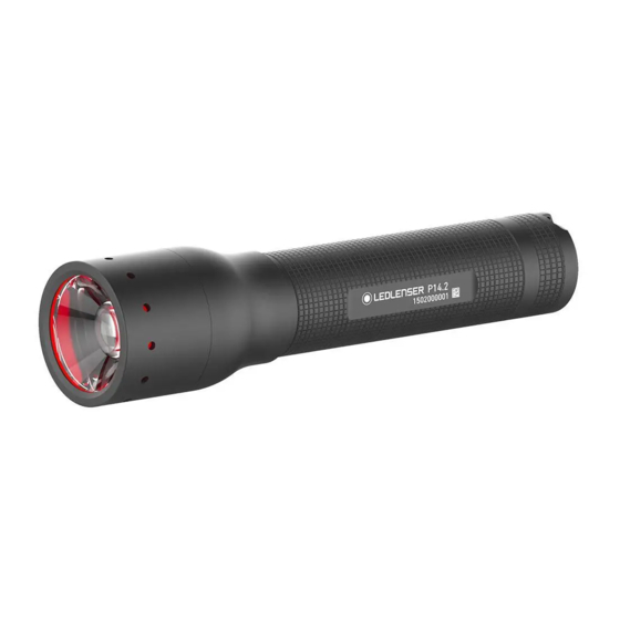ledlenser P14.2 Gebrauchsanleitung