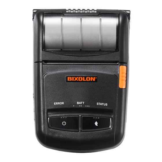 BIXOLON SPP-R210 Installationsanweisung