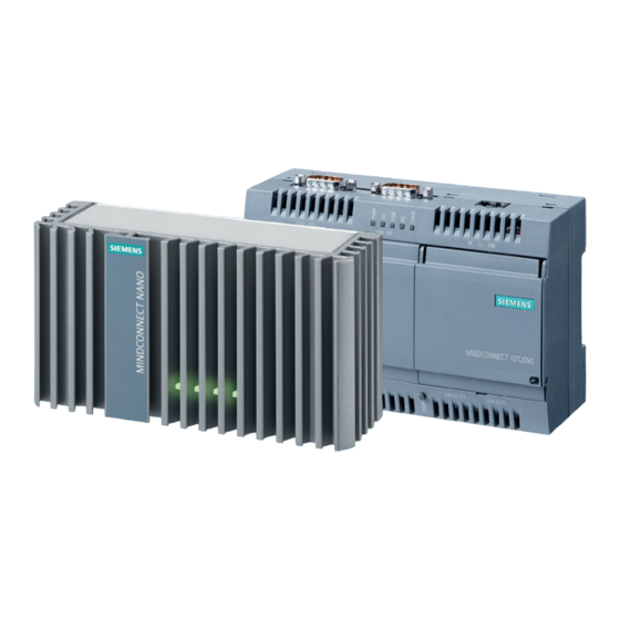 Siemens MindSphere series Erste Schritte