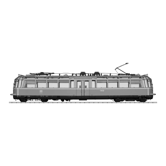 Märklin BR 491 Bedienungsanleitung