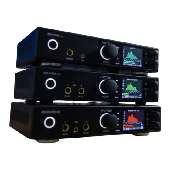 rme ADI-2 Remote Bedienungsanleitung