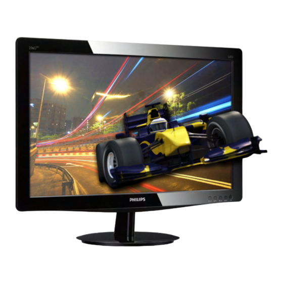 Philips 236G3DH Bedienungsanleitung
