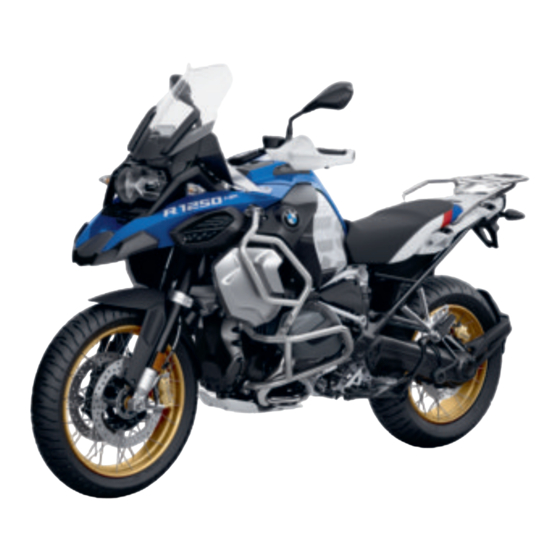 BMW Motorrad R 1250 GS Adventure Betriebsanleitung