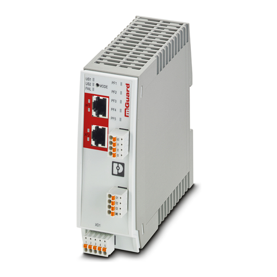 Phoenix Contact FL MGUARD 2000 Installation Und Inbetriebnahme