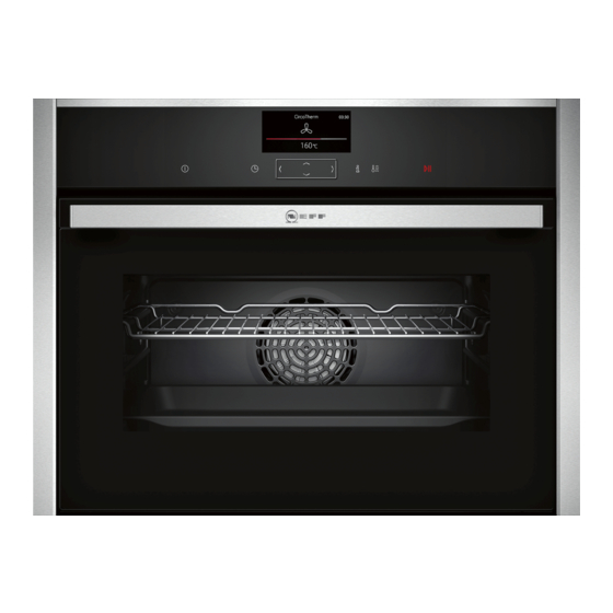 NEFF C17CS42.0 Gebrauchsanleitung