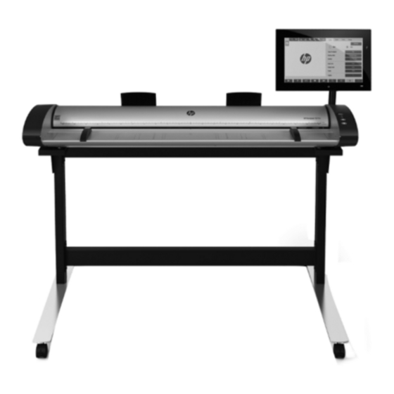 HP SD Pro 44-in Scanner Anleitung Zum Zusammenbau