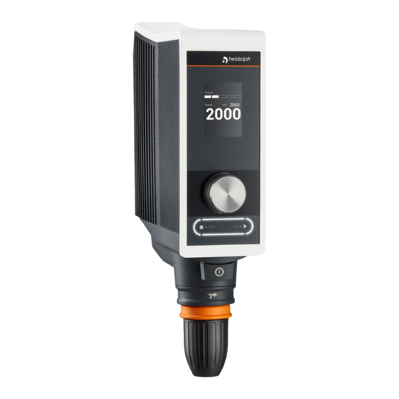 Heidolph Hei-TORQUE Expert Betriebsanleitung