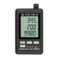 PCE Instruments PCE-THB 40-ICA Bedienungsanleitung