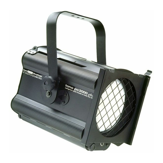 LDR Tono pc2000 plus Bedienungsanleitung