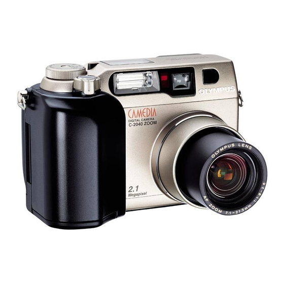 Olympus Camedia C-2040 ZOOM Kurzanleitung