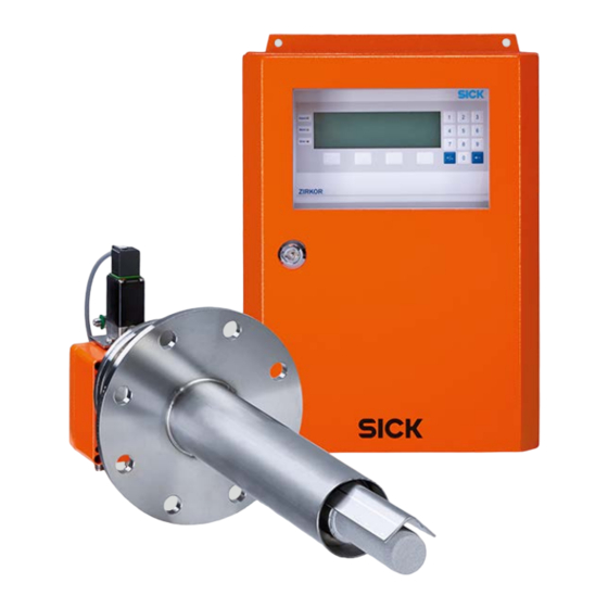 SICK ZIRKOR200 Betriebsanleitung