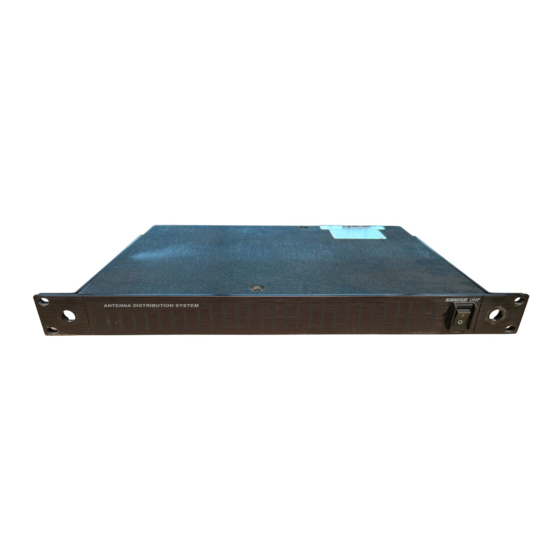 Shure UA840 Bedienungsanleitung