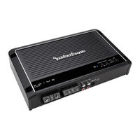 Rockford Fosgate PRIME R600-4D Installations- Und Bedienungsanleitungen