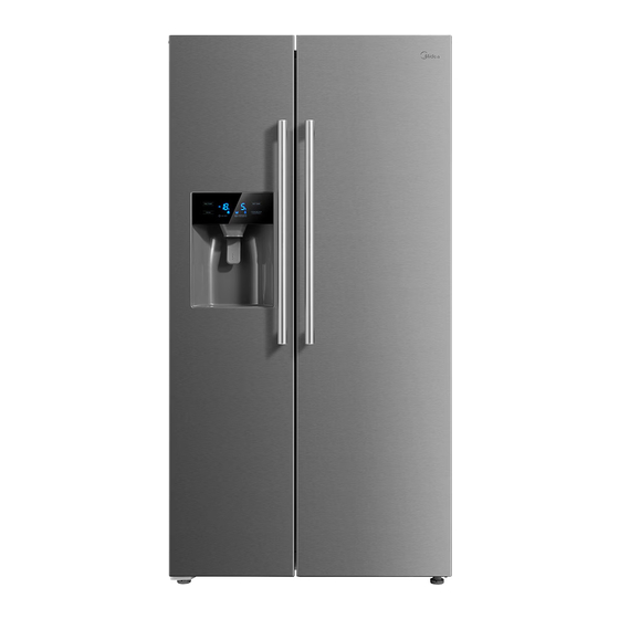 Midea MDRS681FGD02 Benutzerhandbuch