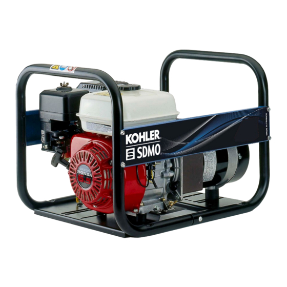 Kohler SDMO VXC 200/4 C5 Wartungshandbuch