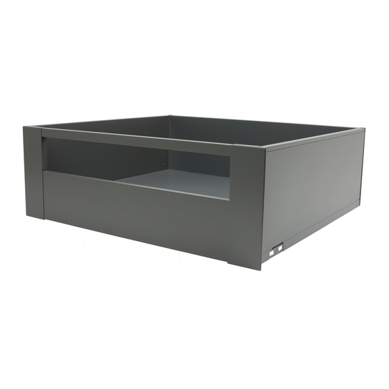 blum LEGRABOX LADE Bauanleitung