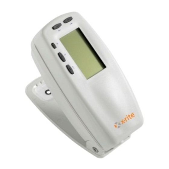 X-Rite 500 Series Einführung