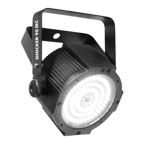 Chauvet DJ SHOCKER 90 IRC Kurzanleitung