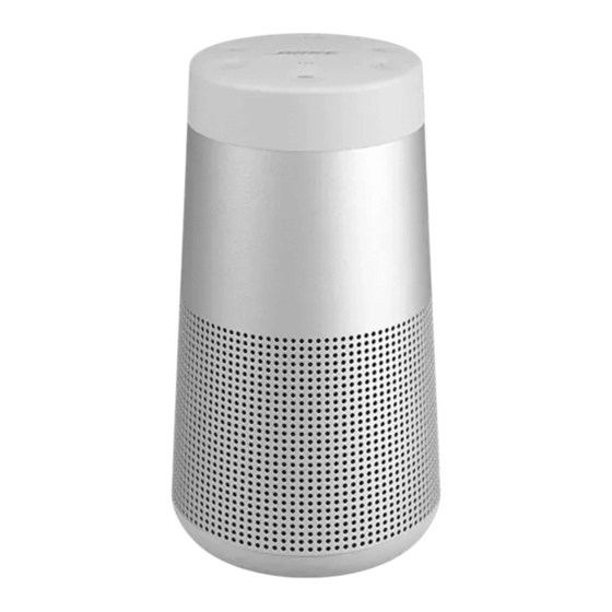 Bose SOUNDLINK REVOLVE + II Sicherheitshinweise Und Gebrauchsanleitungen