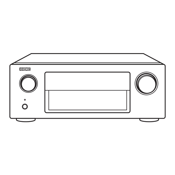 DenonAVR AVR-3313 Startanleitung