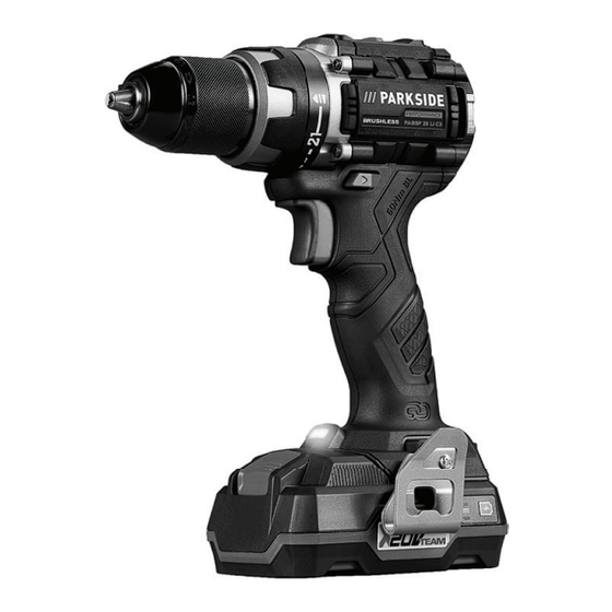 Parkside Performance PABSP 20 LI C3 Kurzanleitung