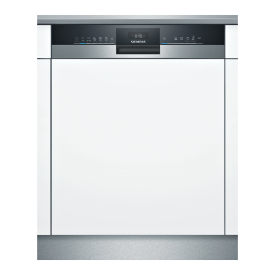Siemens SE53HS36TE Gebrauchsanleitung