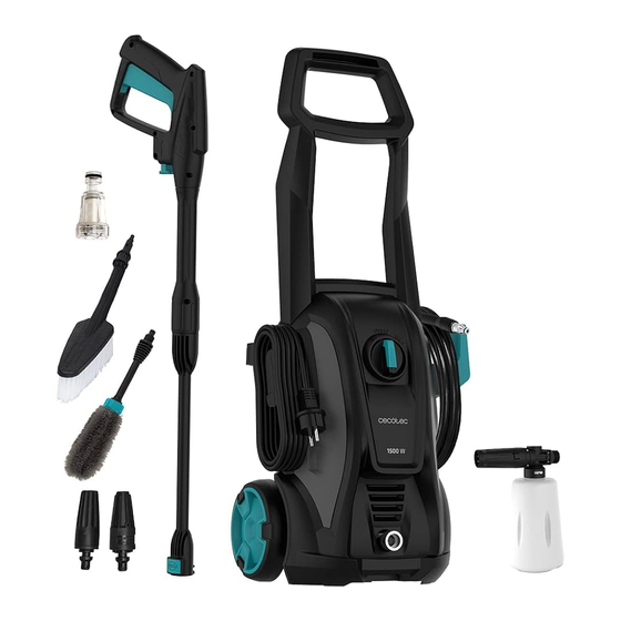 cecotec HYDROBOOST 1700 CAR&BIKE Bedienungsanleitung