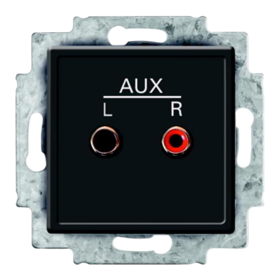 Busch-Jaeger Audioeingang 8210 U Busch-AudioWorld Betriebsanleitung