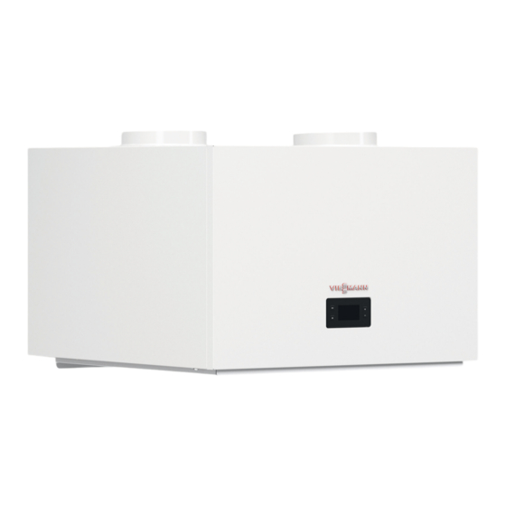 Viessmann Vitocal 262-A Typ T2W Bedienungsanleitung