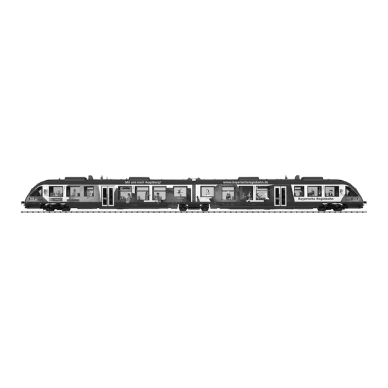 Märklin Trix VT 210 BRB Bedienungsanleitung