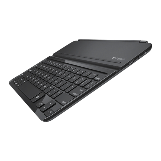 Logitech Ultrathin Keyboard Cover i5 Bedienungsanleitung
