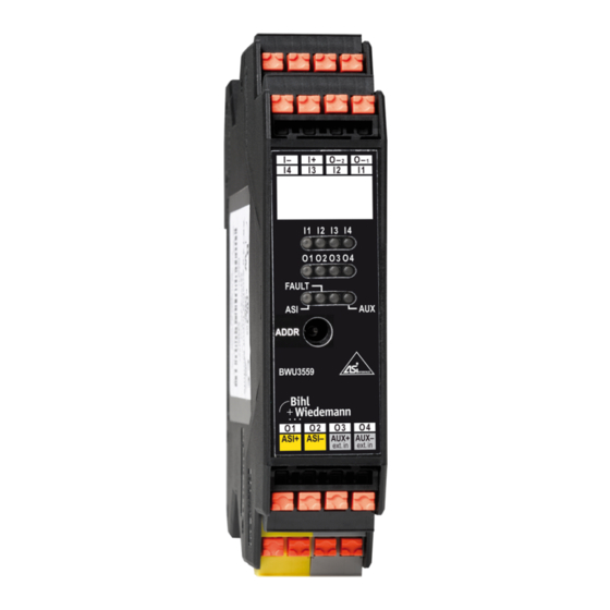bihl+Wiedemann BWU3559 Montageanweisung