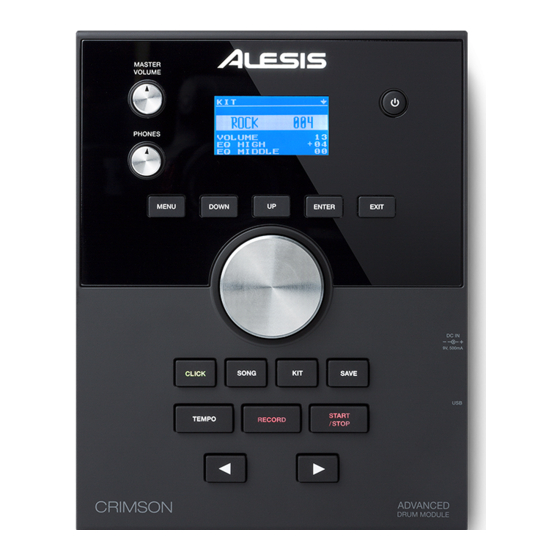 Alesis CRIMSON Benutzerhandbuch