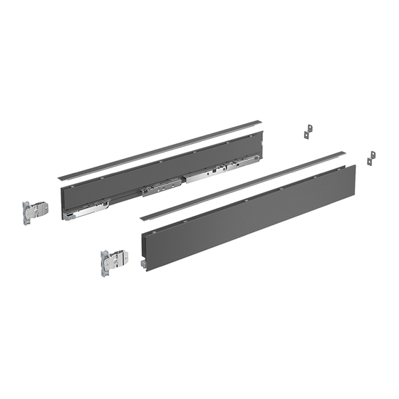 Hettich AvanTech YOU H77 Montageanleitung
