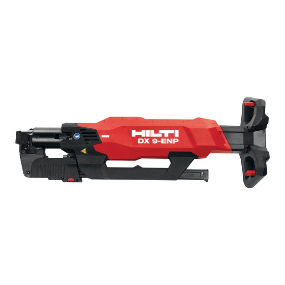 Hilti DX 9–ENP Originalbetriebsanleitung