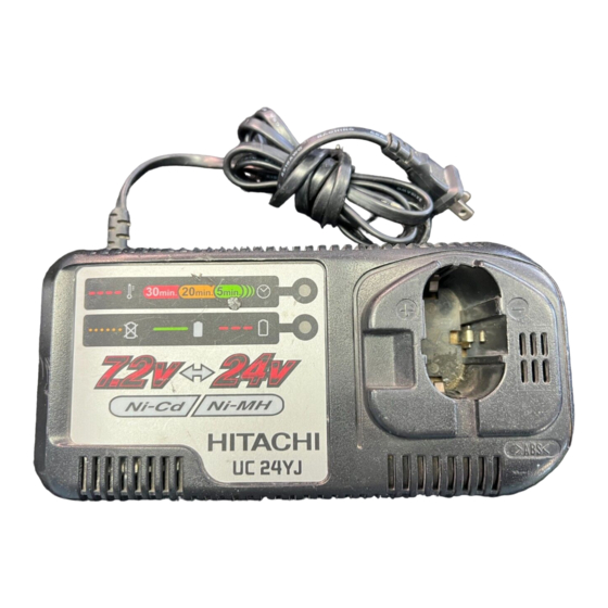 Hitachi Koki UC 24YJ Bedienungsanleitung