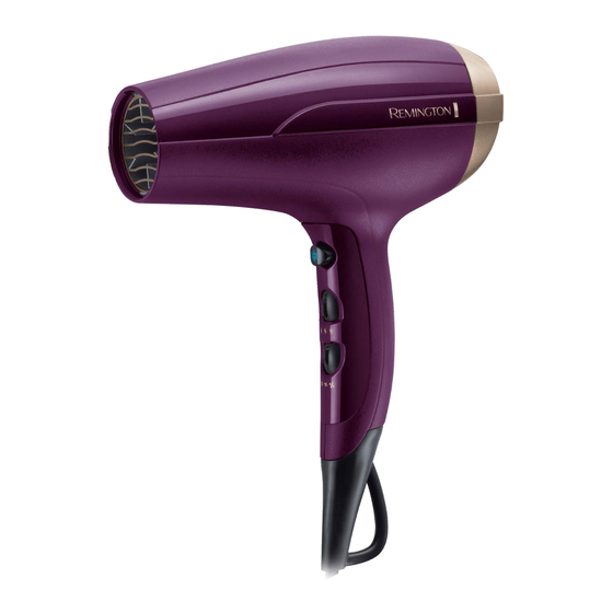 Remington D5219 Bedienungsanleitung